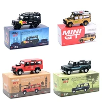diecast 164 scale land rover defender 110 model car simulation alloy play vehicle adult collection display gifts for children
