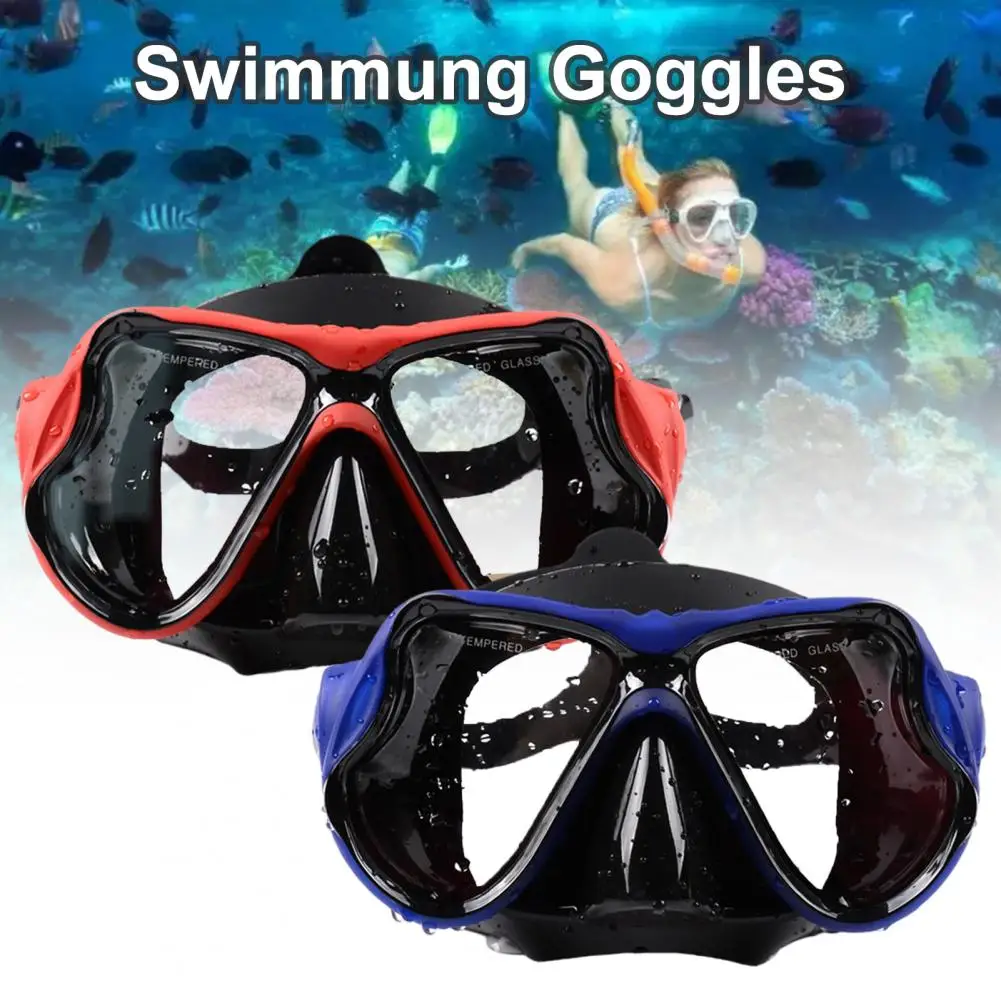 

Dropshipping!2Pcs/Set Dry Snorkel Set Anti-fog Adjustable Strap Tempered Glass Panoramic Wide View Snorkel Gear for Adults