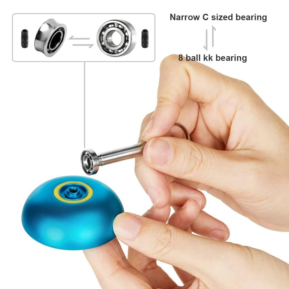 Йо-Йо MAGICYOYO T9 Акулья-синяя со сменным нечувствительным подшипником осью