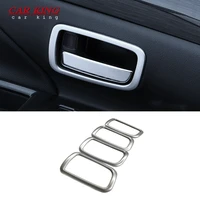 for mitsubishi outlander 2014 2015 2016 2017 2019 abs chrome inner door handle catch cover bowl cup trim decoration car styling
