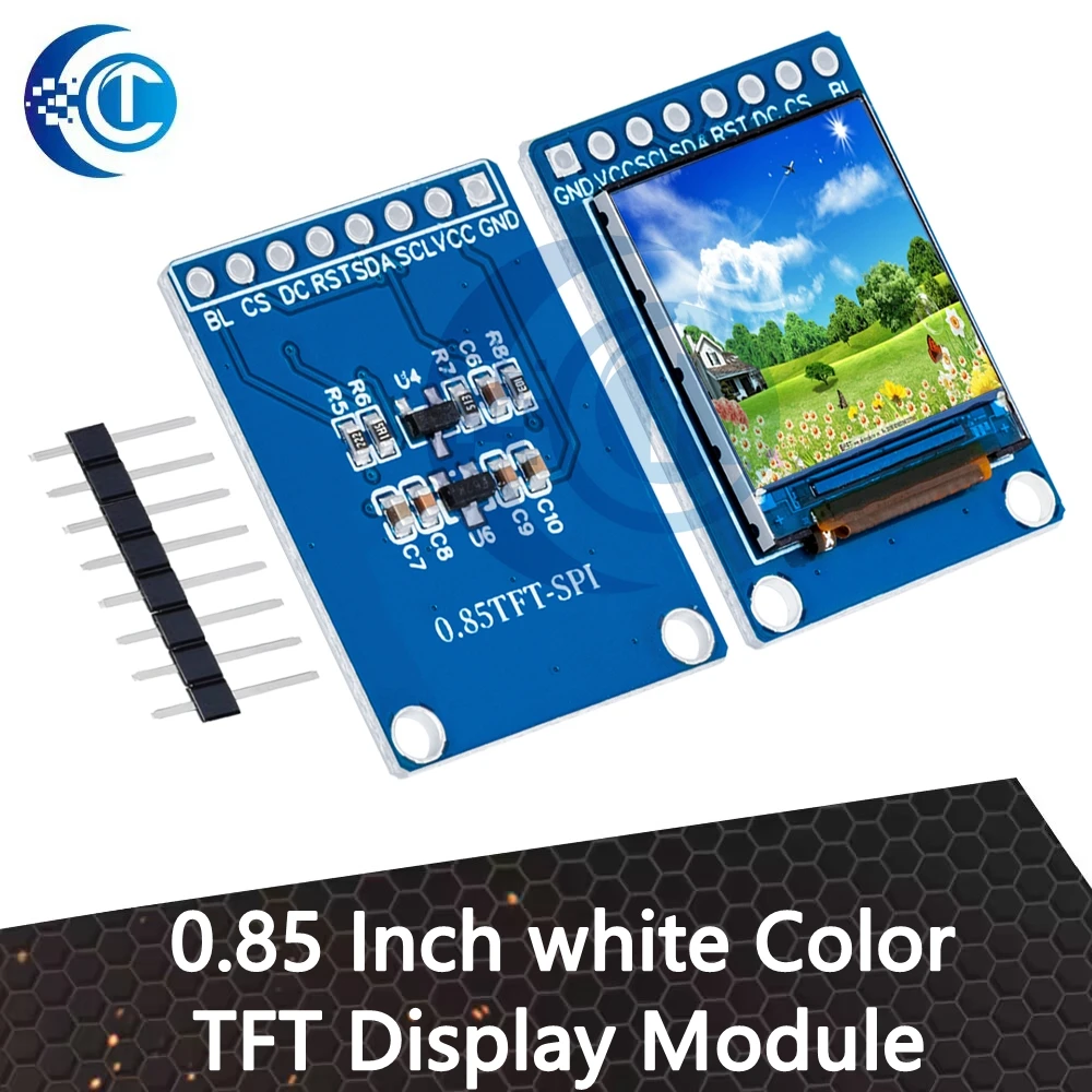 0 85 дюймовый цветной TFT-дисплей дюйма HD IPS жк-дисплей экран x интерфейс SPI ST7735