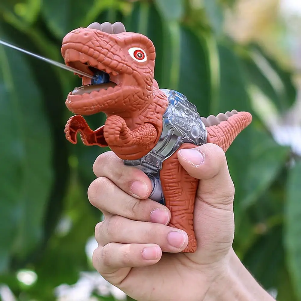 

Portable Cartoon Handheld Dinosaur Water Spray Toy Colorful Squirt Toy Handheld for Playing