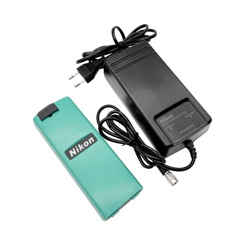 BC-65 NiMH Battery With Q75E Charger For Nikon 3800mAh 7.2V Nikon DTM300.400,NPR-300,NPL-300 Series Total Stations
BC-65 NiMH Battery With Q75E Charger For Nikon 3800mAh 7.2V Nikon DTM300.400,NPR-300,NPL-300 Series Total Stations