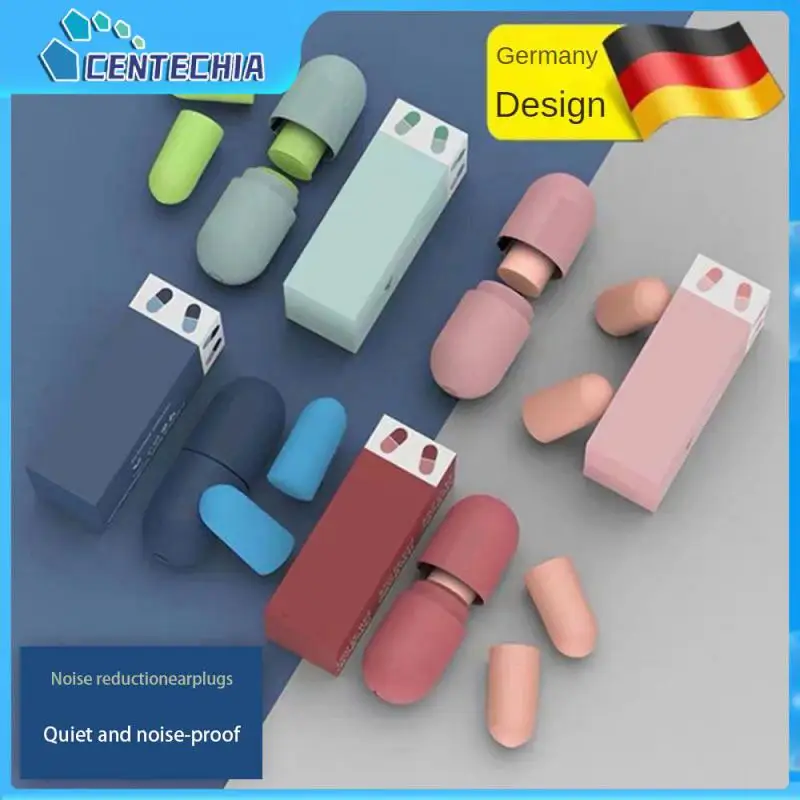 

Rebound Mute Ear Plugs Soft Slow Sleeping Soundproof Anti-noise