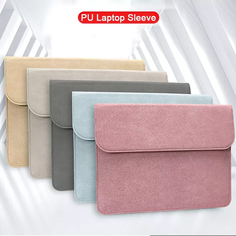 

Sleeve Laptop Bag For Huawei Matebook D14 D15 X Pro 14S 13 inch Honor MagicBook 15 X15 X14 V 14 2021 PU Case Cover Waterproof