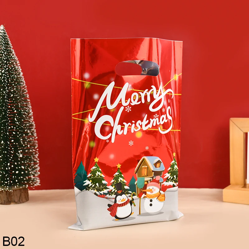 

Пластиковые пакеты для подарков WNYZQ, набор из 10 штук