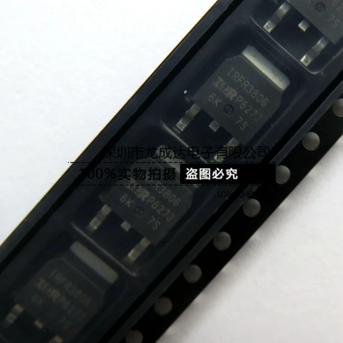 

10pcs original new IRFR3806TRPBF IRFR3806 TO252 MOSFET 60V43A