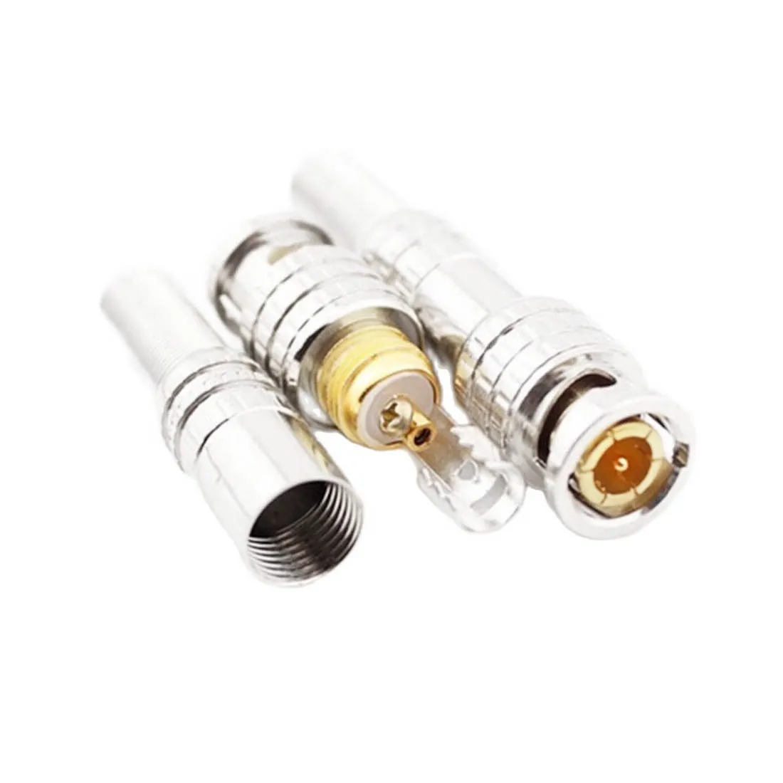 

10pcs Camera Q9-5 BNC Male Plug RF Connector Video Coupler Adapter 75-3-4-5 Free Welding Wholesale Price