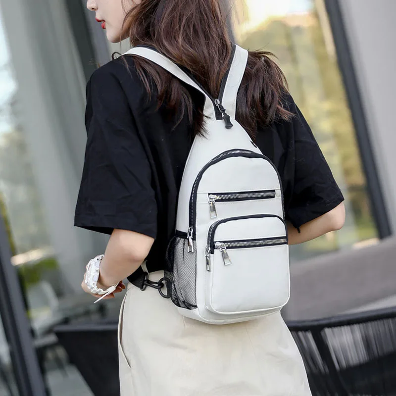 

Новый женский маленький рюкзак, нагрудная сумка, сумки-мессенджеры на ремне, Женская спортивная сумка, мини-рюкзак для путешествий, сумка через плечо, рюкзак для девушек