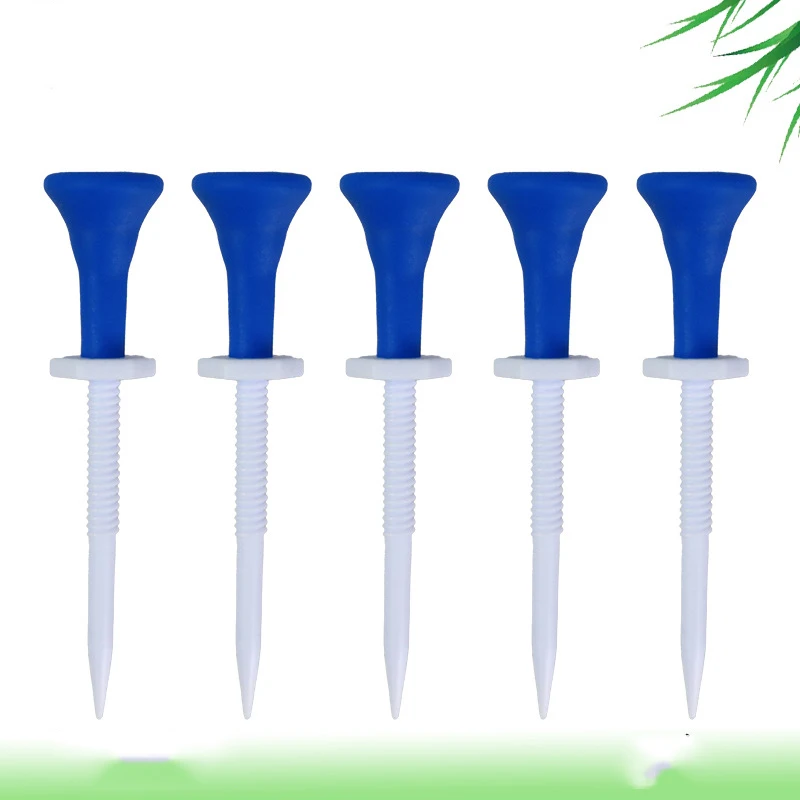 

5Pcs/Set Ball Tees Training Ball Stand Tees Height Adjustable 85mm Long for Golfer Practice Outdoor Sports Training Accessories