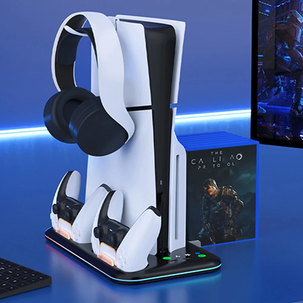 Охлаждающая подставка для консоли PS5 Slim