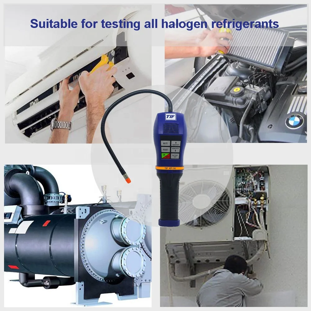 XP-1A портативный R134a R22 детектор утечки газа хладагента и галогенного для