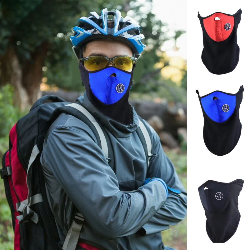 

Winter Ski Mask Balaclava Motorcycle Neck Gaiter Hiking Cycling Bandana Scarf Snowboard Neck Warmers Bikers Face Mask Windproof