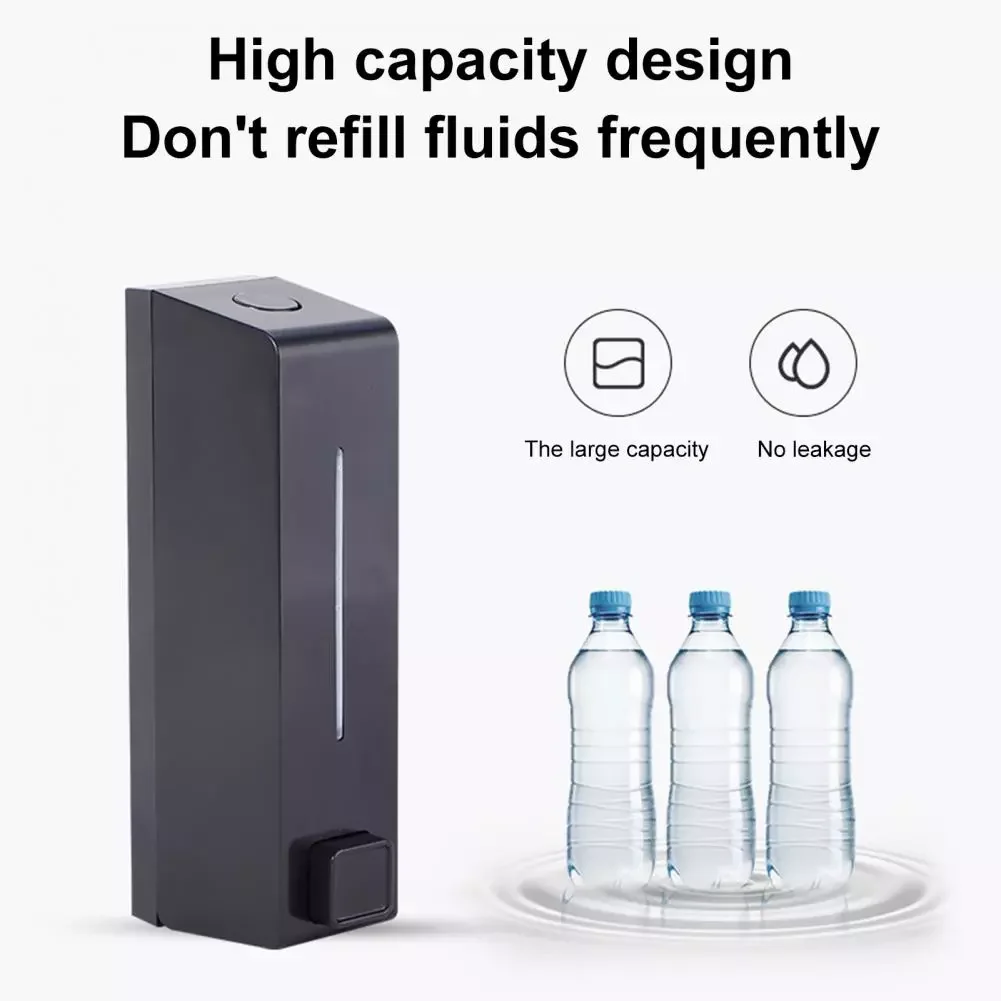 

Liquid Soap Dispenser Useful Head Design Corrosion-resistant Soap Conditioner Shower Gel Container for Bathroom