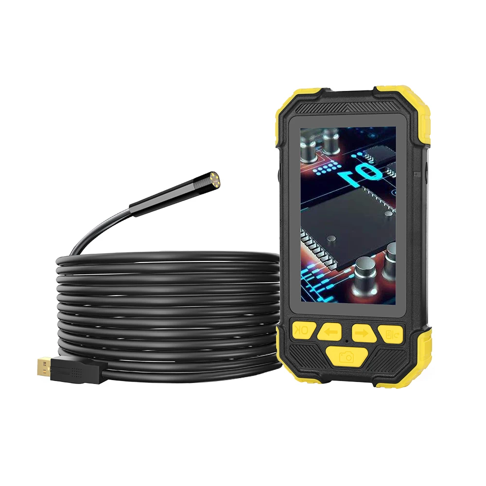 

Эндоскоп автомобильный, 4,3 дюйма, ЖК-монитор, ремонт HD камеры, 3,5/5/10 м