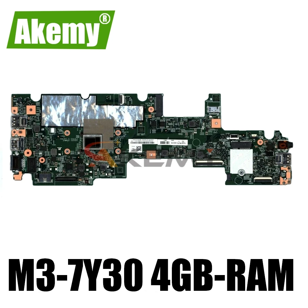 

For Lenovo Thinkpad Yoga 11E 5th Gen Laptop motherboard 17873-1 448.0DA21.0011 With M3-7Y30 4GB-RAM FRU 02DC041 02DC053 02DC065