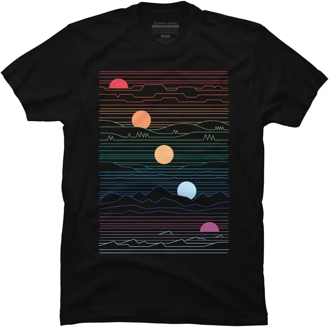 Мужская футболка Design By Humans Many Lands Under One Sun by Thepapercrane -
