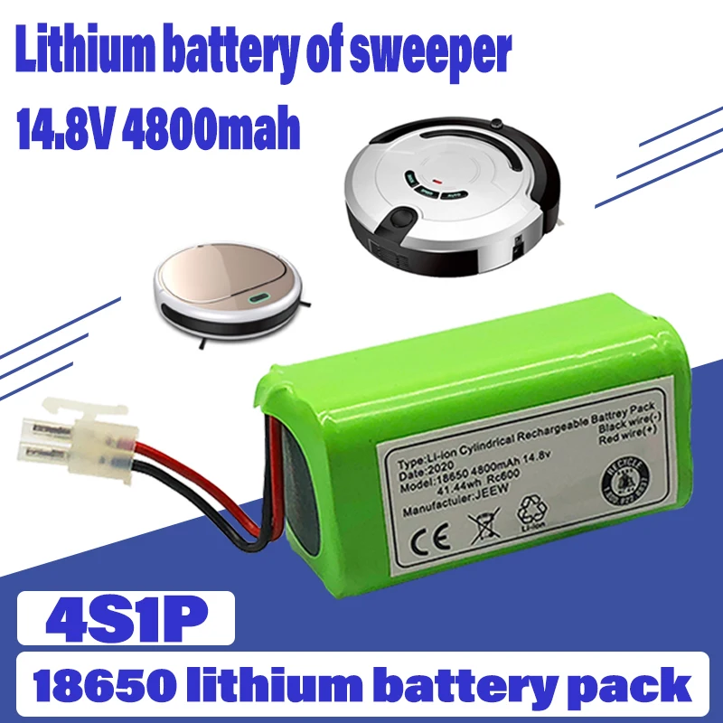 

New 4s1p 14.8V 4800mAH 18650 Lithium Battery Pack for Electric Sweeper Cen550 Cen553 Cen665 Cen640 CEN558 CEN546 CEN661 CEN661