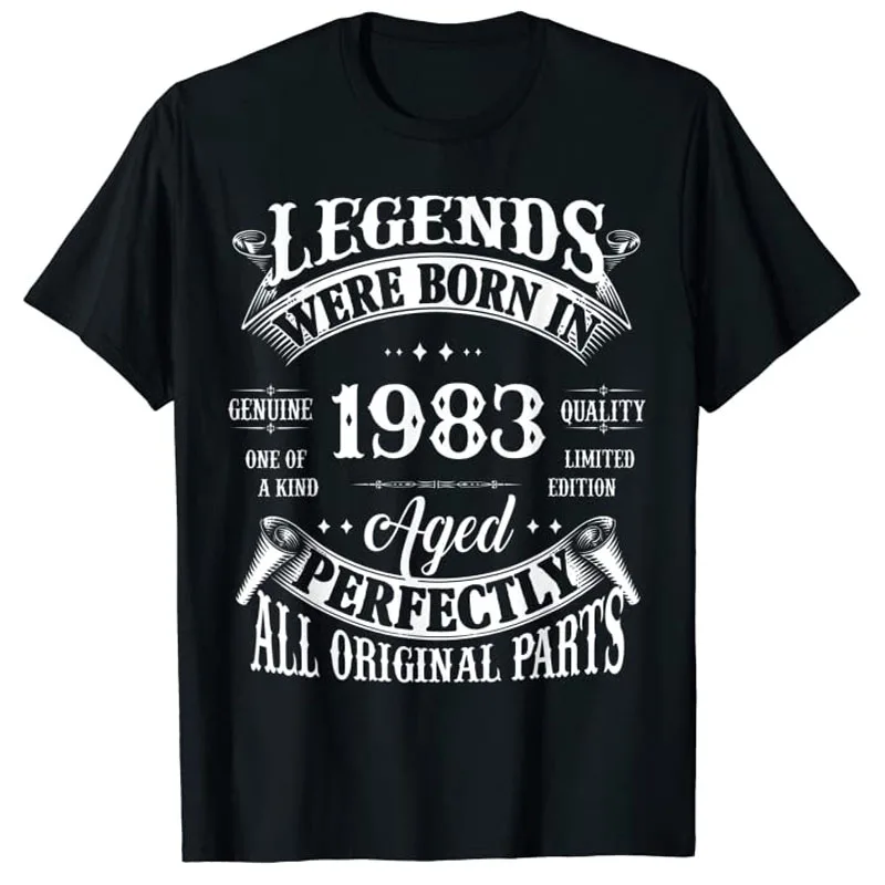 Футболка на 40-й день рождения