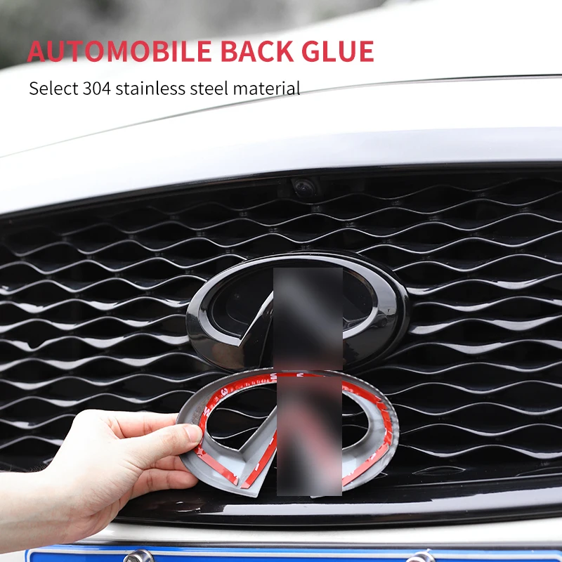 3D Автомобильная наклейка подходит для Infiniti Q50 2013-2022 логотип из углеродного