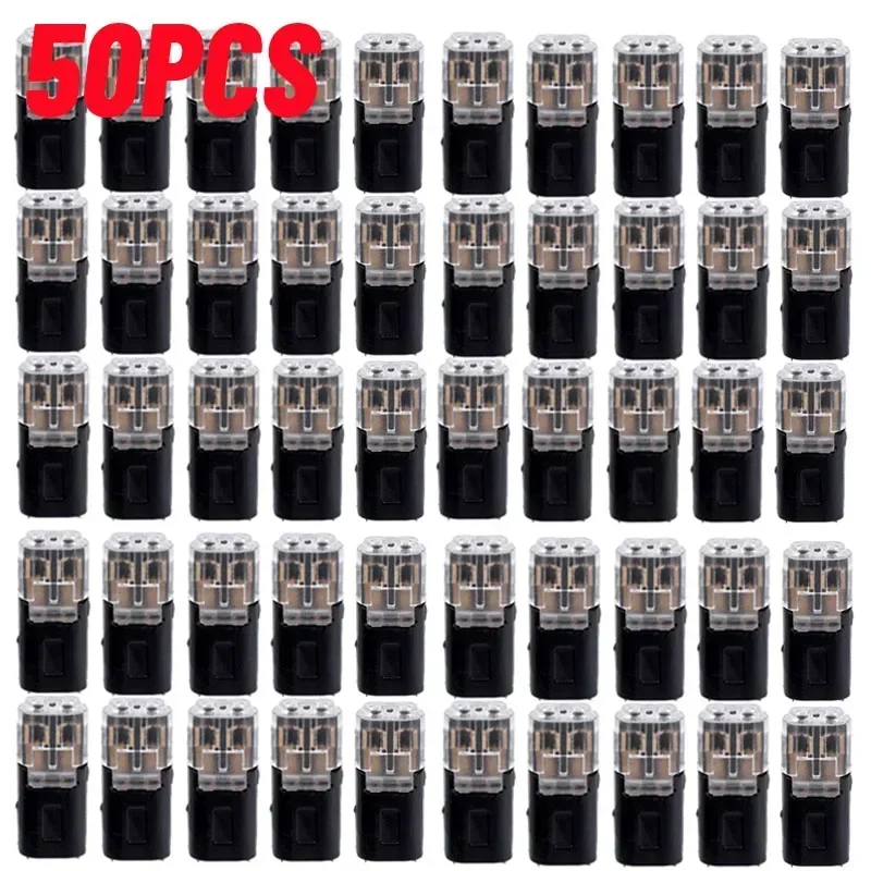 

2-контактный разъем для автомобиля, водонепроницаемый электрический разъем, проводной кабель, автомобильный 1/5/10/20/30/50 шт./компл.