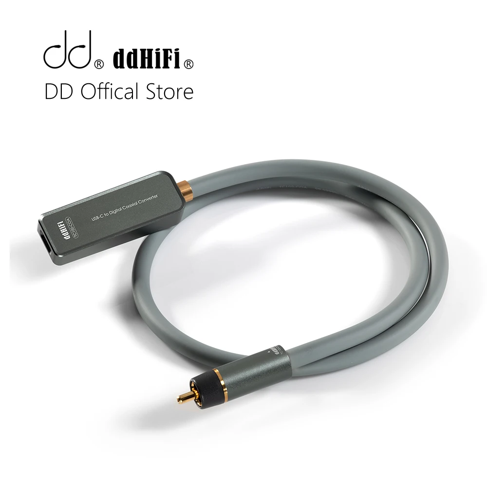 

DD ddHiFi TC100-COA USB-C Женский к цифровому RCA коаксиальному аудиокабелю