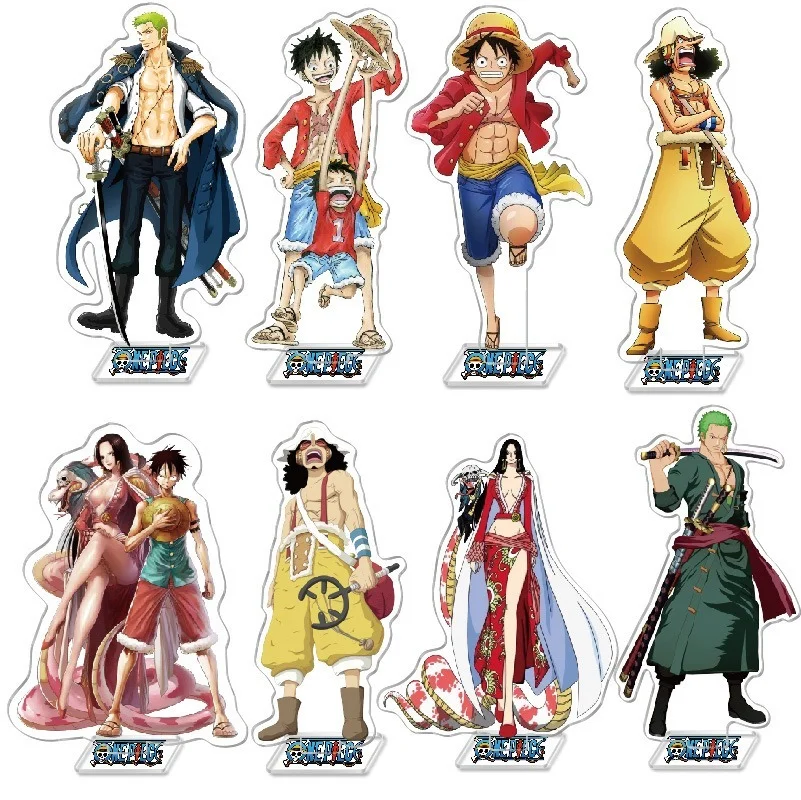 

Roronoa Zoro Action Figures Acryli Standing Anime Peripherals Cartoon Monkey D Luffy Roronoa Zoro Hand-made Model Ornaments