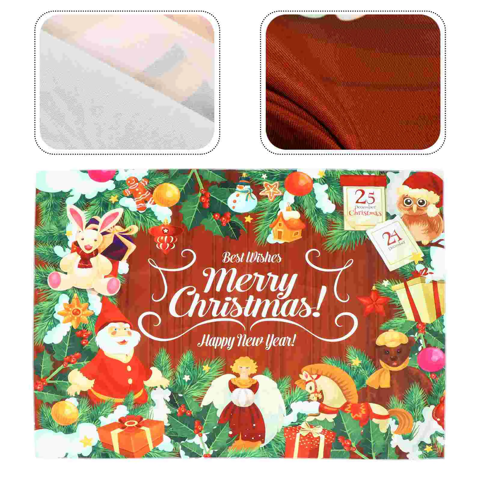 

Tapestry Christmas Background Wall Snow Photo Scene Photography Scenic Outdoor Coveringsbedroom Blankets Pretty Winter Cloth