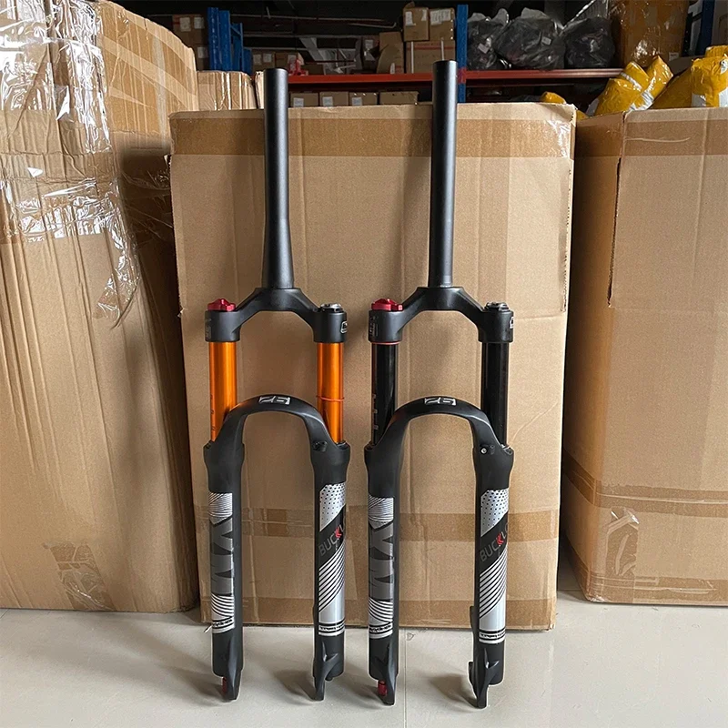 Велосипедная масляная воздушная вилка BUCKLOS регулируемая подвеска для горного