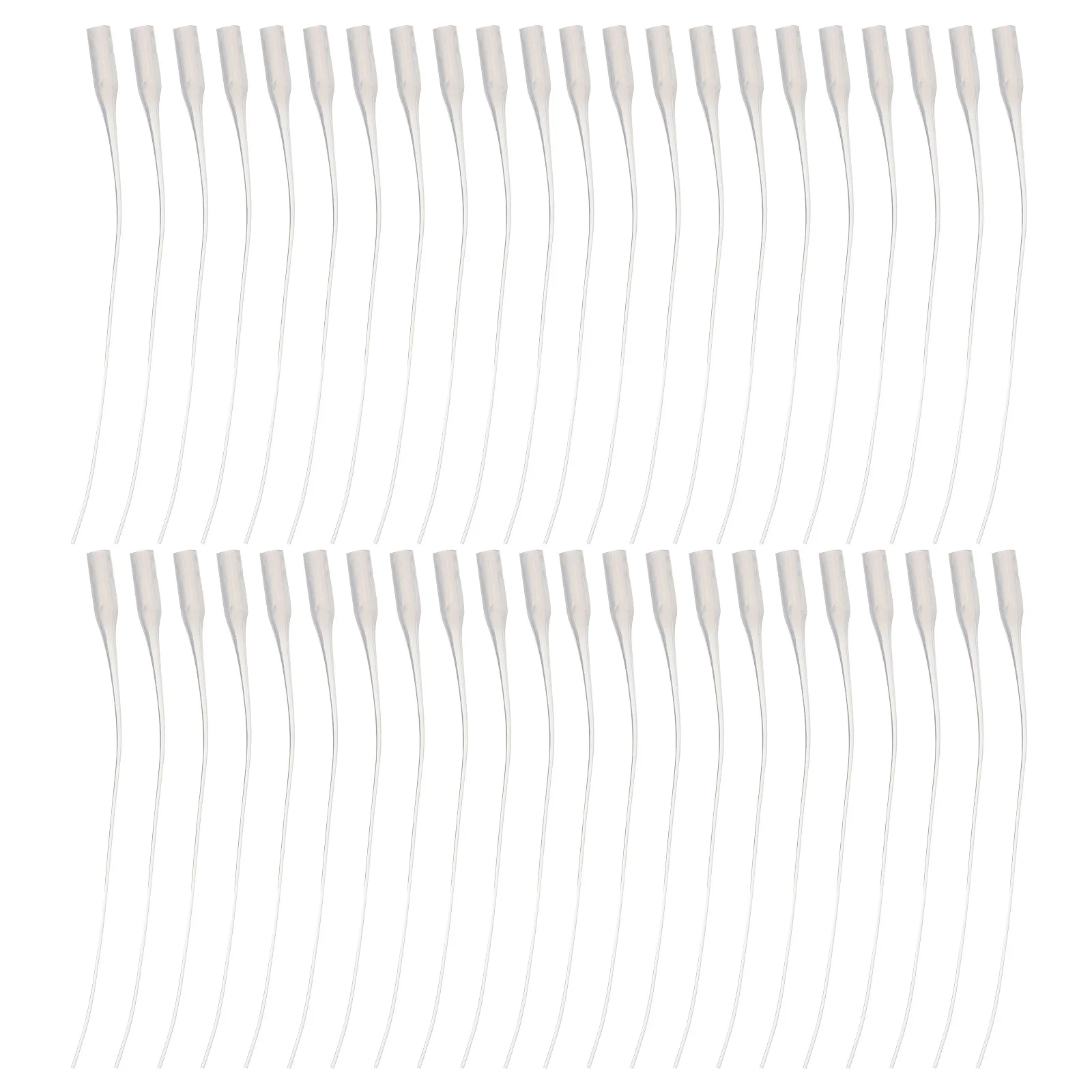 

200 Pcs Disposable Dispensing Tube Glue Micro-Tips Adhesive Craft Supplies Bottle Extender Applicator Nozzle
