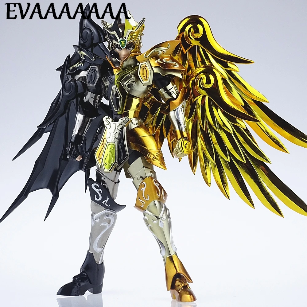 Фото Модель GT Saint Seiya Myth Cloth EX Gemini Saga Двухцветная версия Soul Of Gold с тотемом Металлическая броня SOG Фигурка GreatToys Модели №4