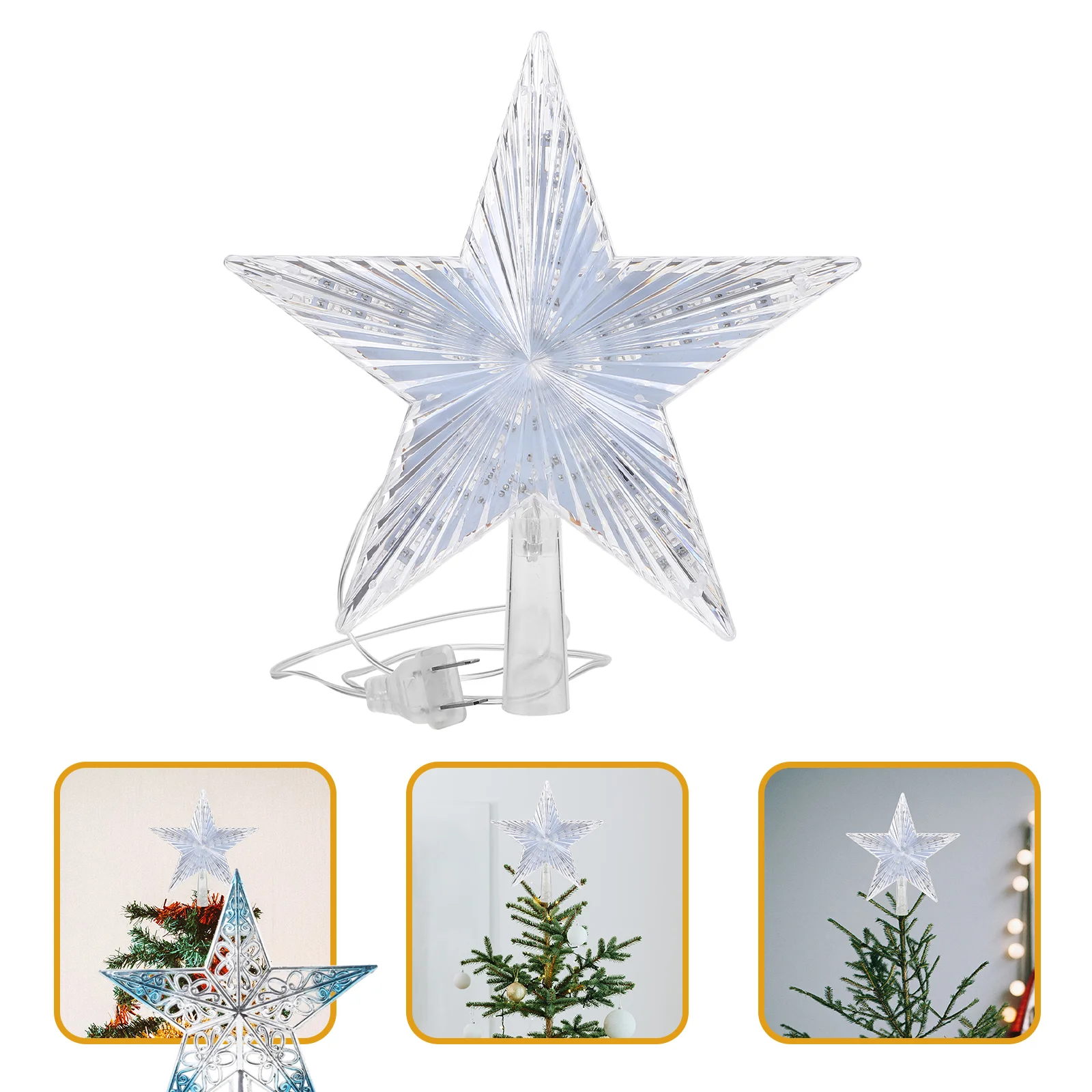 

Christmas Tree Topper Star Tree Toppers Christmas Star Decorative Lamp Xmas Tree Topper Led Tree Topper Star Lighted Treetop