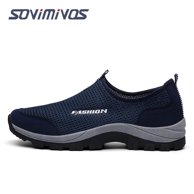 Men Breathable Sneakers 2022 New Fashion Shoes for Men Climbing Hiking Shoes Men Outdoor Beach Wading Shoes Barefoot Sneakers