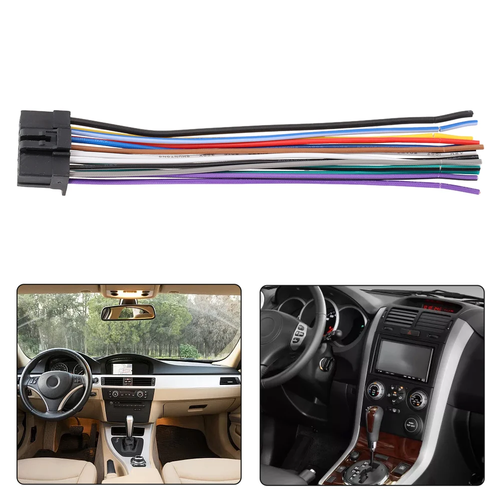 

Radio Wiring Pioneer Radio Harness Plug Conector 16-Pin Car DEH12 DEH23 DEH2300 For Pioneer Harness Radio Stereo