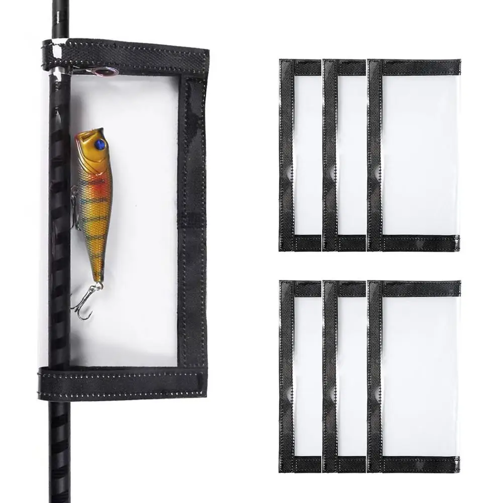 

6 шт., ультралегкие Чехлы для рыболовных приманок