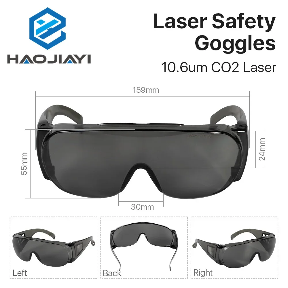 10600 нм лазерные защитные очки стиль B защита экрана OD6 + CE для лазерной резки CO2