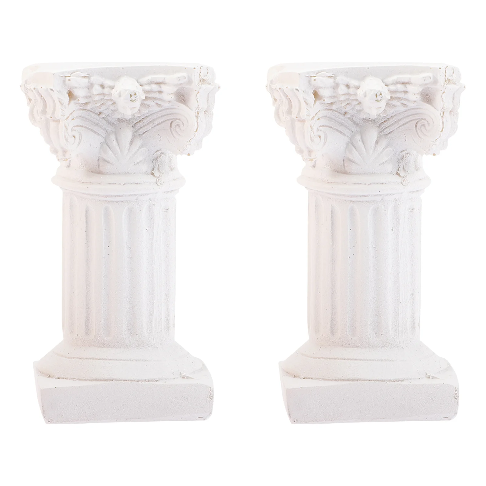 

Pillar Holder Roman Holders Greek Column Stand Resin Candlestick Candleholder Wedding Figurine Tealight Miniaturemini Base Tray