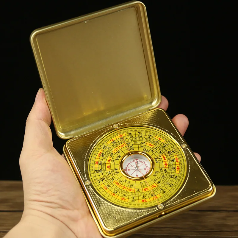 

Compass Feng Shui disc high precision portable beginner professional ternary triad comprehensive disc feng shui decore