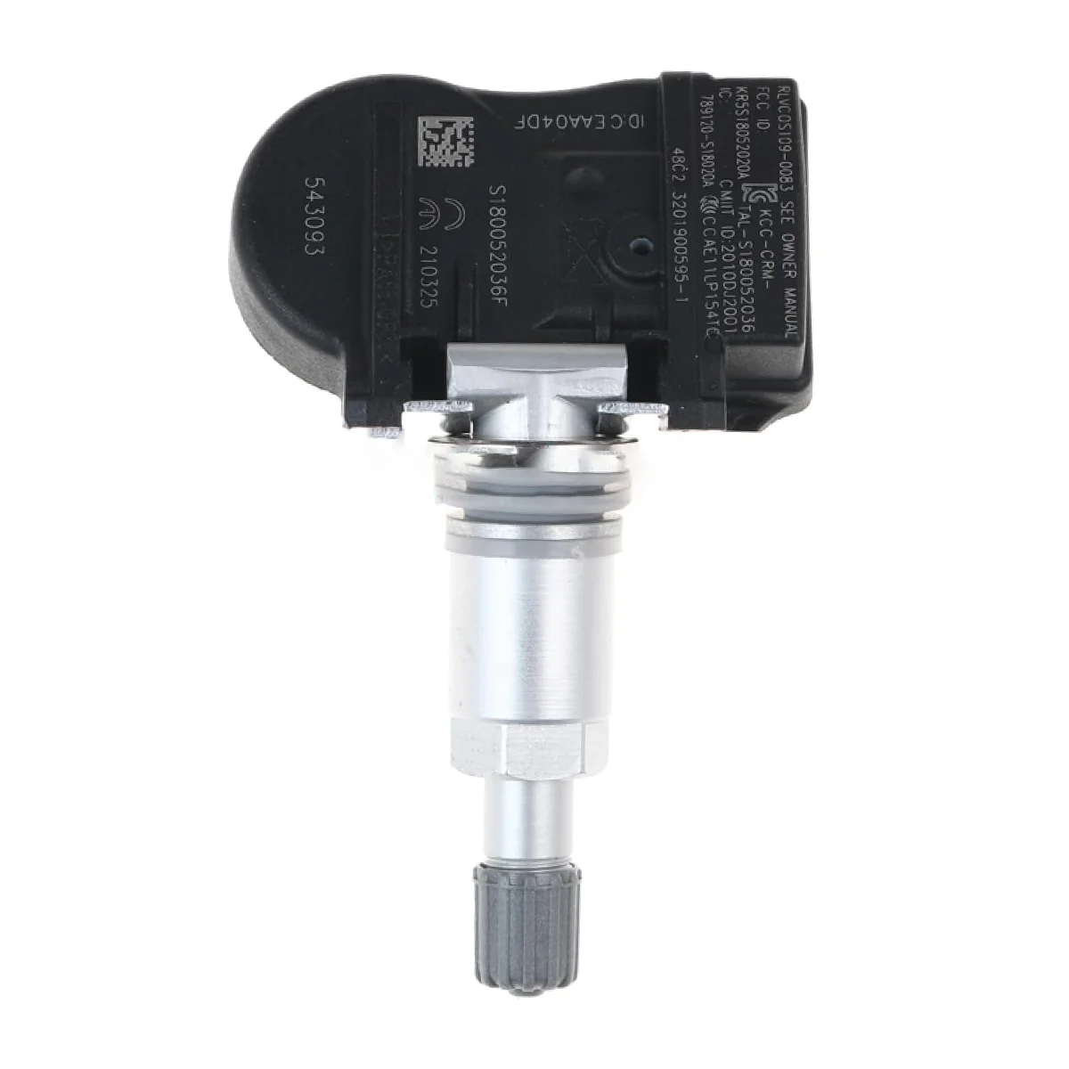 Датчик давления в шинах TPMS 433 МГц для Peugeot 1007 2005-2009 207 2006-2012 307 2003-2007 543093 9673198580