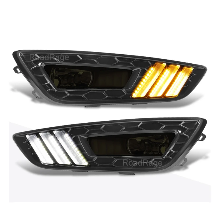 

LED Auto Car DRL daytime running light Bumper Front Fog lamp for Ford Focus 2015 2016 2017