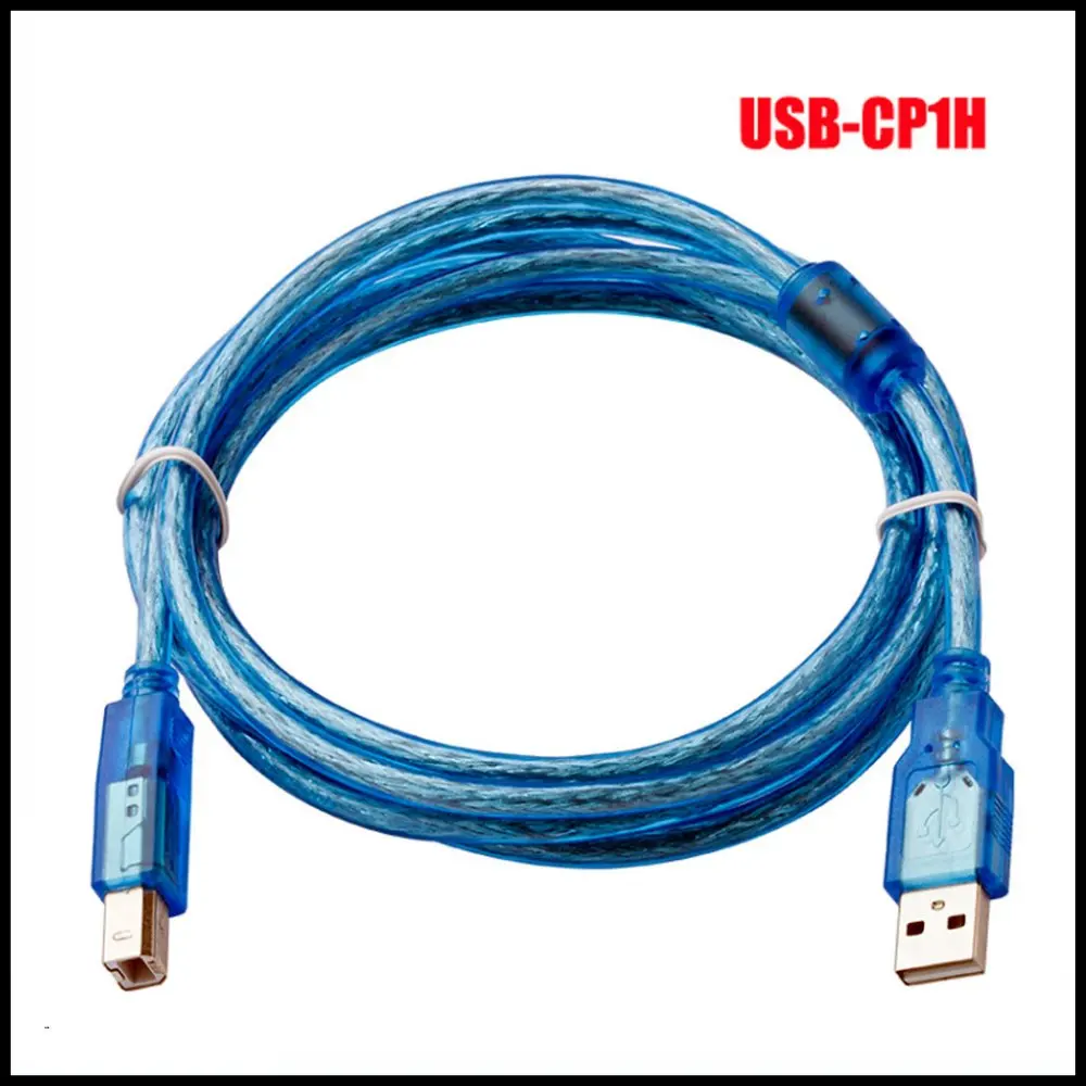 ЧПУ USB-CP1H Тип B ПЛК кабель подходит для Omron CP1H CP1E CP1L CP1G серия линия загрузки - купить