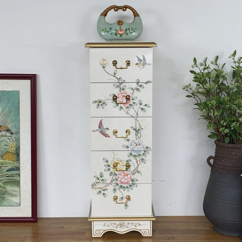 Новая модель комод с выдвижными ящиками для гостиной шкаф хранения вещей