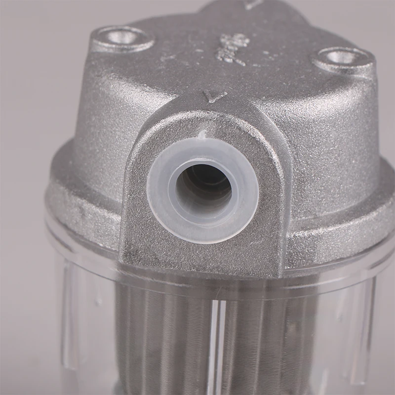 Масляный фильтр для горелки прозрачный P.C. Маленький дизельный топливный Cup 1/4