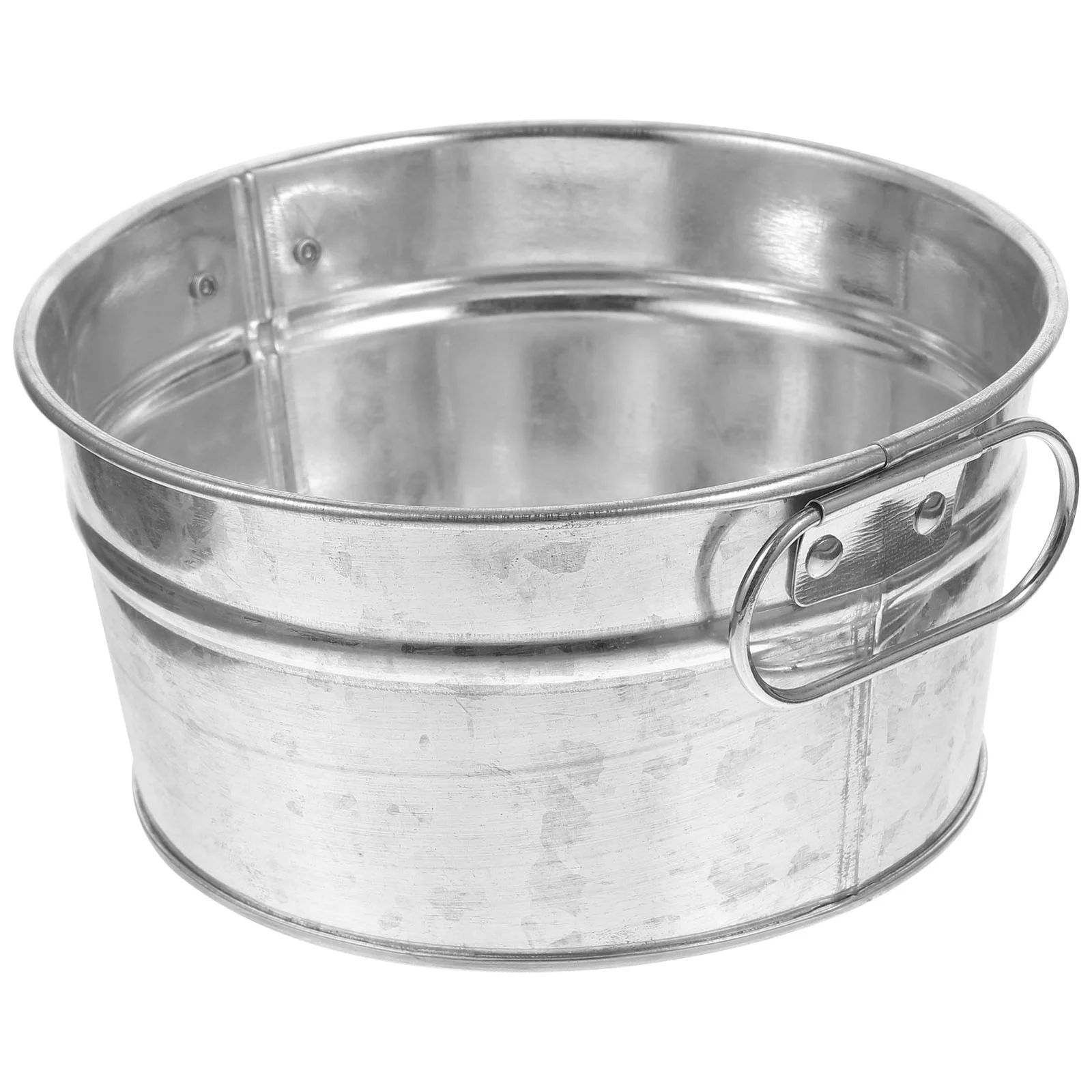 

Metal Buckets Bucket Planter Pail Party Candy Fried Serving Flower Storage Favors Plate Baskets Snack Pots Holder Fries French