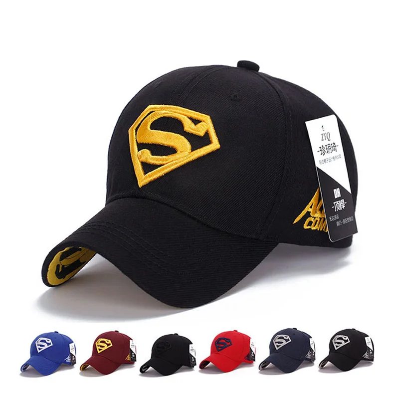 

Superhero S Letter Baseball Cap