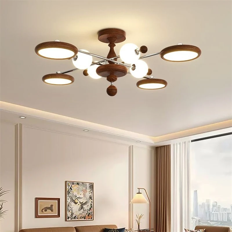 JIAYOOR Потолочная люстра LED из металла и акрила