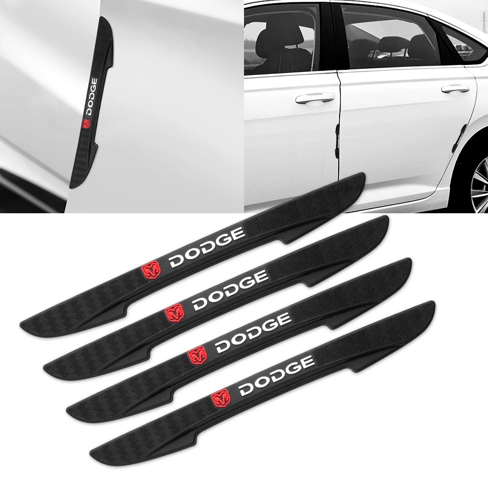 

Car Door Edge Anti Scratch Protector Bumper Strips Stickers For Dodge journey Challenger Avenger SXT Caliber Nitro RAM 1500 SRT
