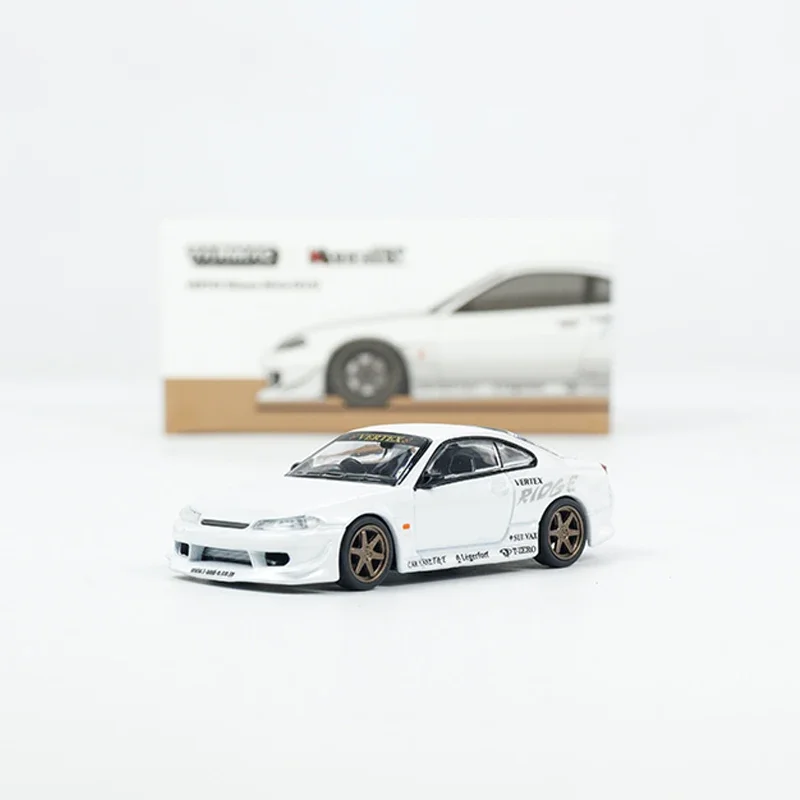 Модель литая автомобиля Tarmac Works 1/64 VERTEX Silvia S15
