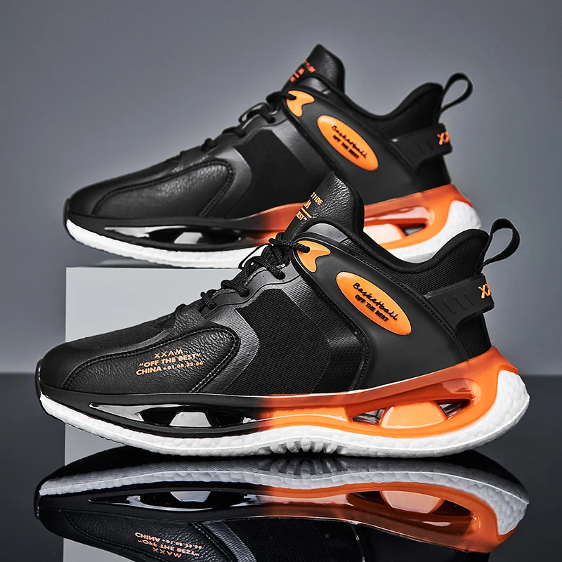 

Мужские кроссовки, мужская повседневная обувь, роскошная обувь для тенниса, тренировочная обувь, гоночная дышащая обувь, модные мужские мок...