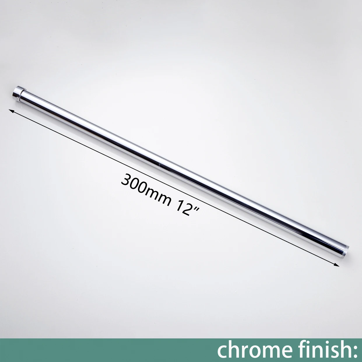 

KEMAIDI удлинительная трубка, трость для душа, Настенный матовый черный 12-дюймовый смеситель из твердой латуни, круглый смеситель для ванны и душа